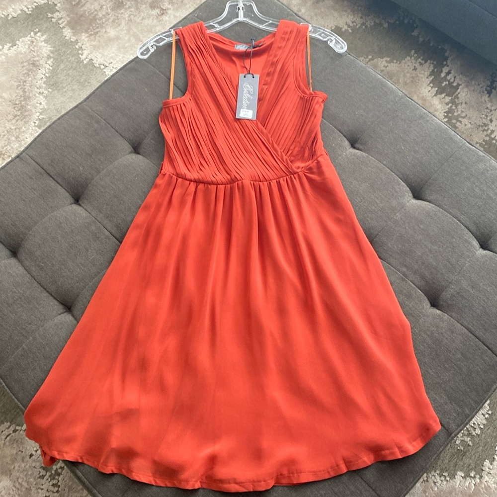 Burnt Orange Collection Costa Blanca Dress